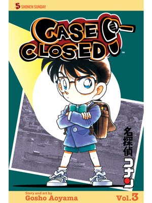 cover image of Case Closed, Volume 3
